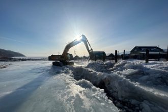 Лед начинает таять на реках Иркутской области