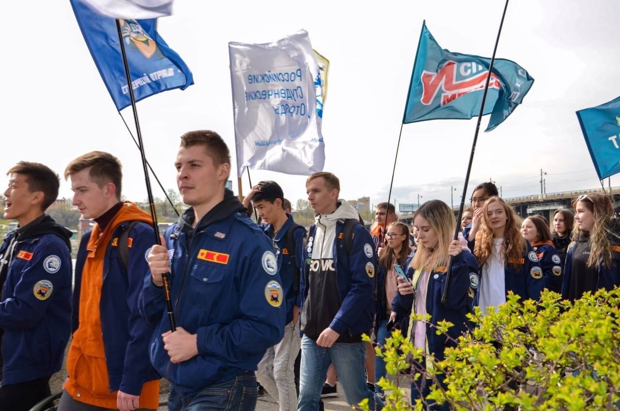 Марш готовности студенческих отрядов региона пройдет в Иркутске 21 мая