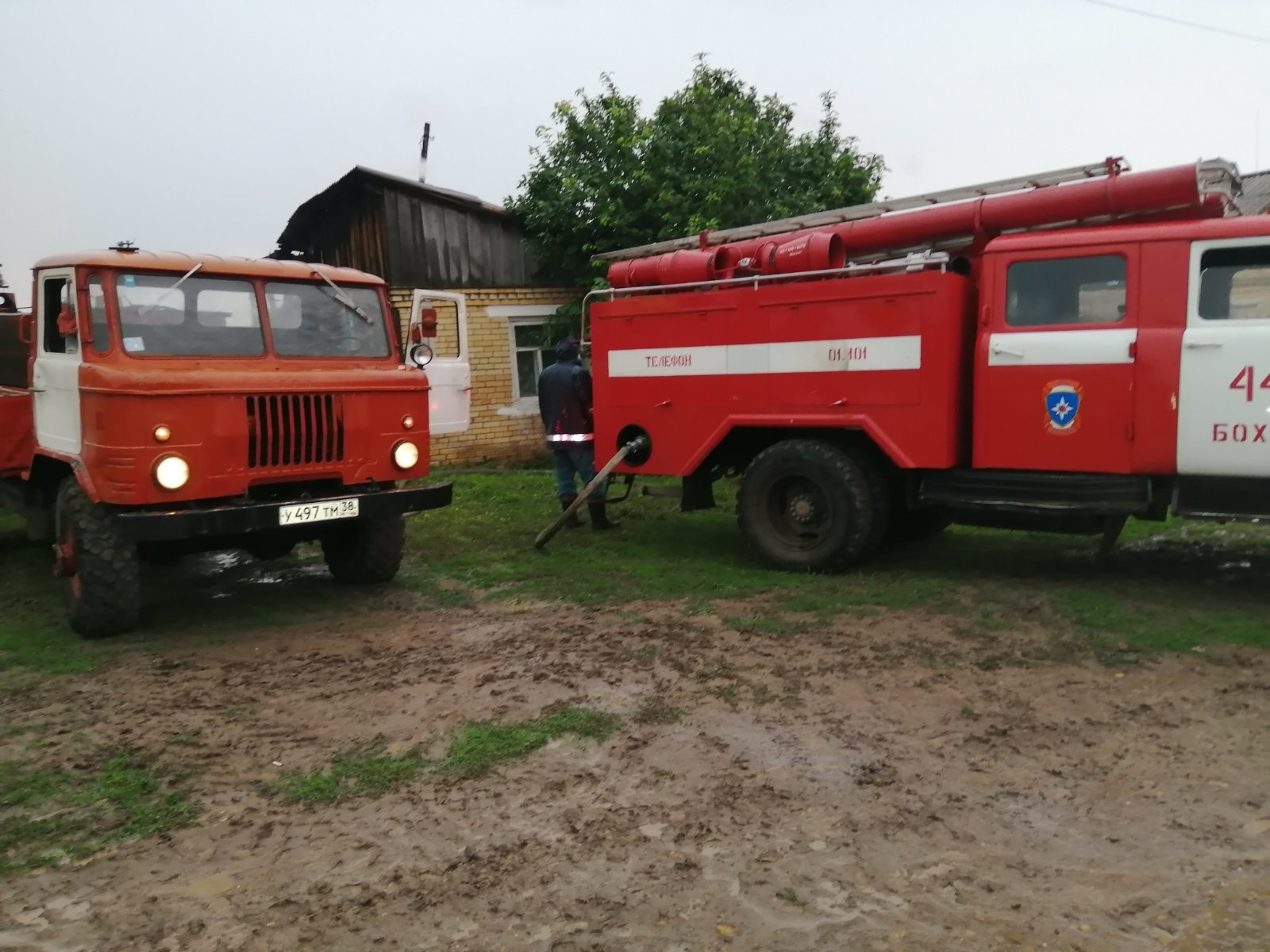 МЧС: град повредил крыши домов и посевы в Черемховском районе