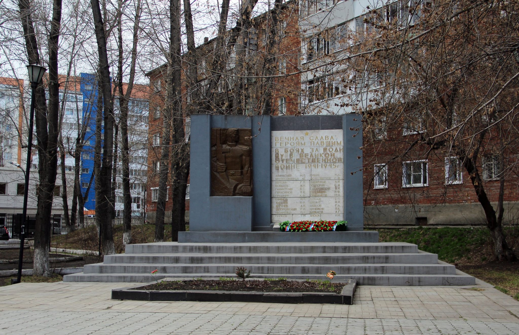 Мемориал работникам кирпичного завода, павшим на войне, реконструируют в Иркутске