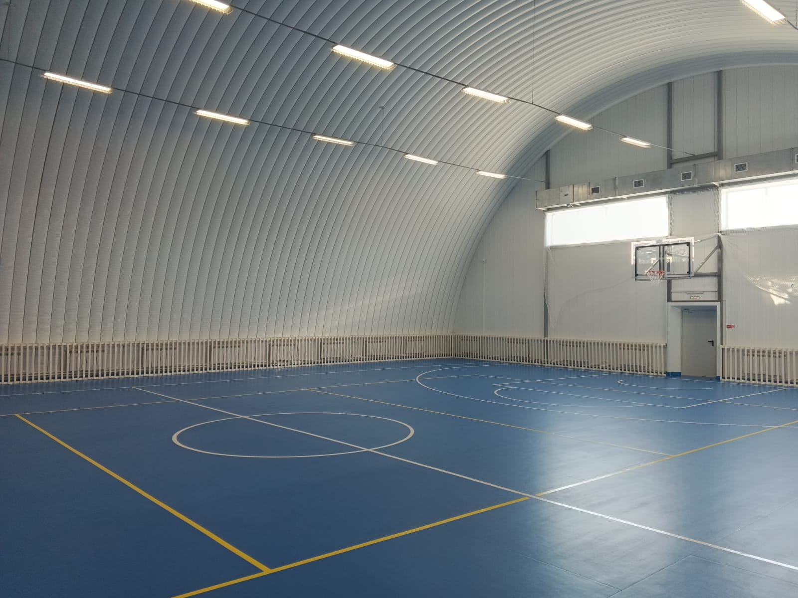 Модульный спортивный зал открыли в деревне Ключи Иркутской област