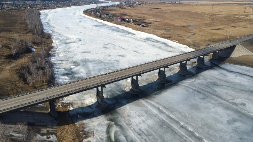 Мост через реку Суру на трассе М 