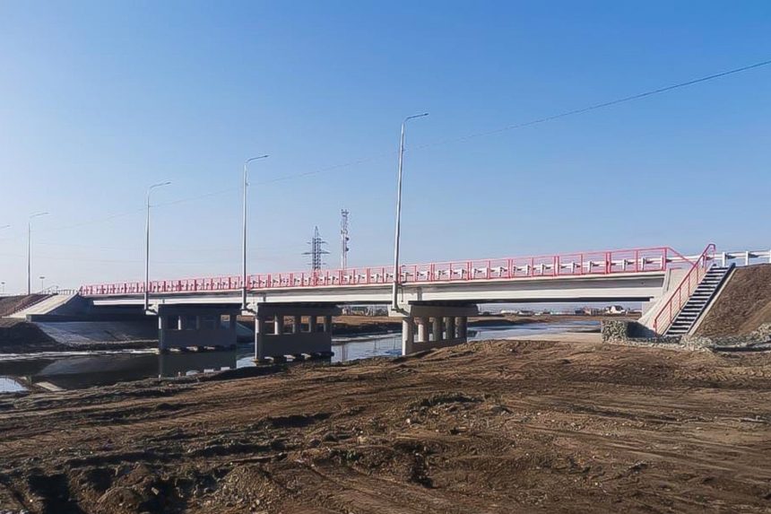 Мост через реку Куда ввели в Иркутском районе после реконструкции