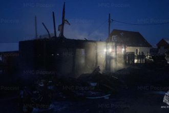 Муж и жена погибли на пожаре в селе Урик в Иркутском районе