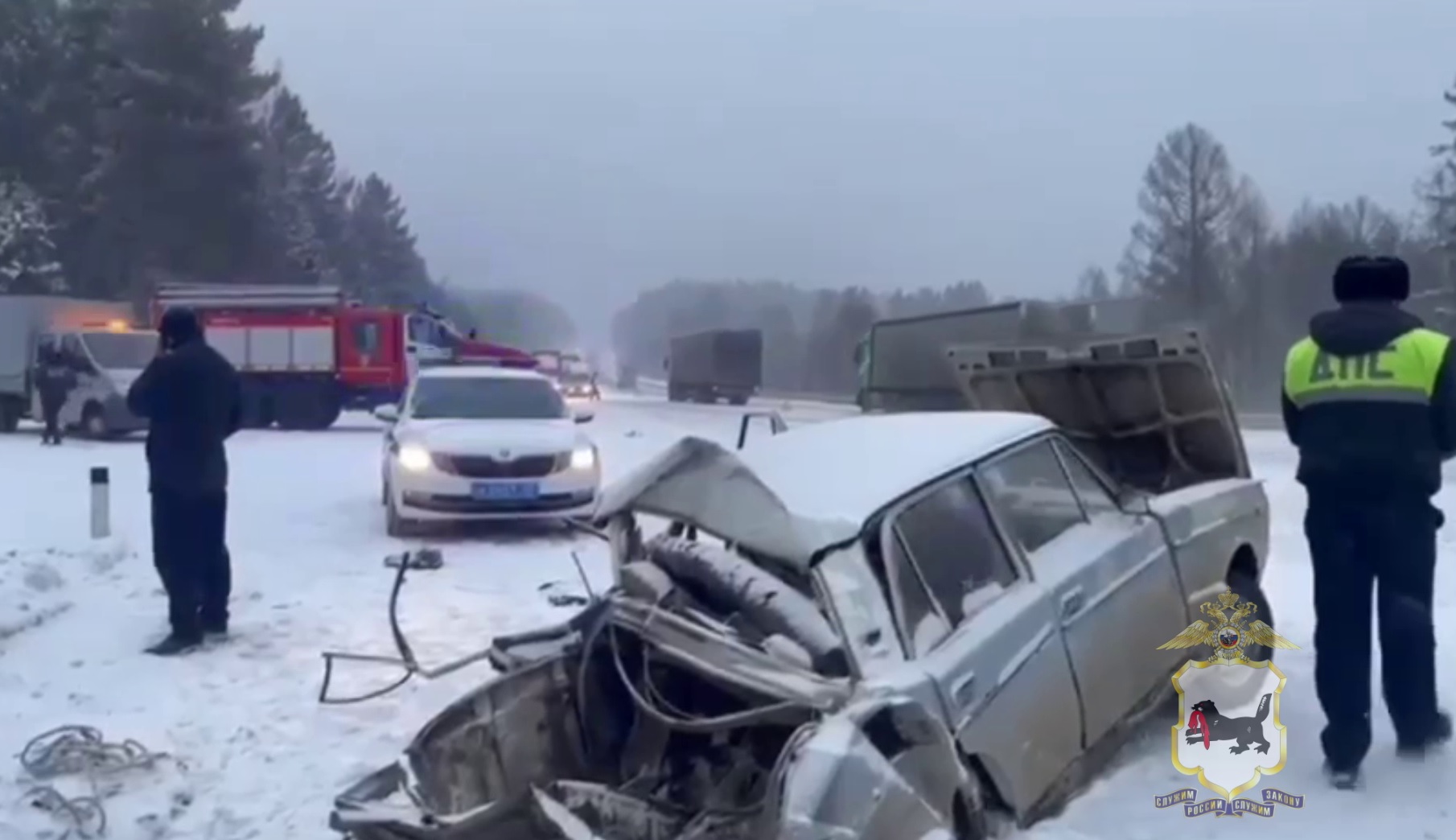 Мужчина погиб в аварии на трассе "Сибирь" в Иркутской области