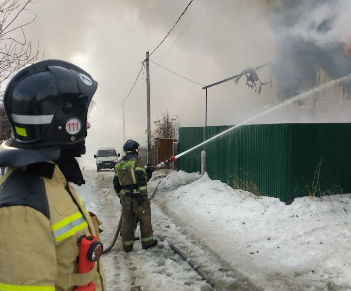 На пожаре в Иркутске погибла пенсионерка