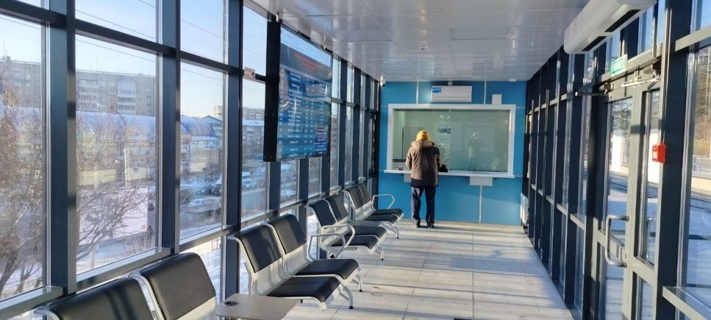 На станции Мельниково в Иркутске открыли новый пассажирский павильон