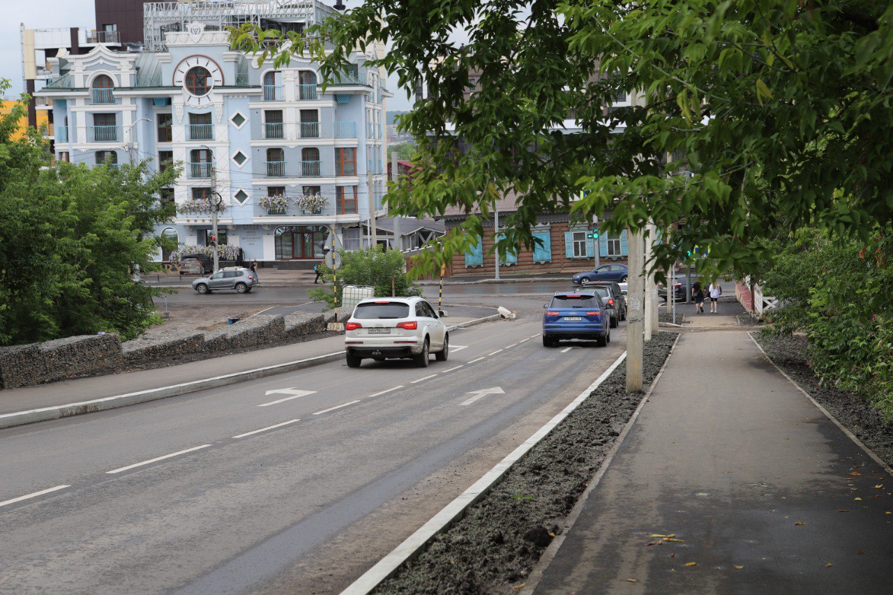 На трех улицах Иркутска к 15 августа завершили ремонт дорог в рамках нацпроекта