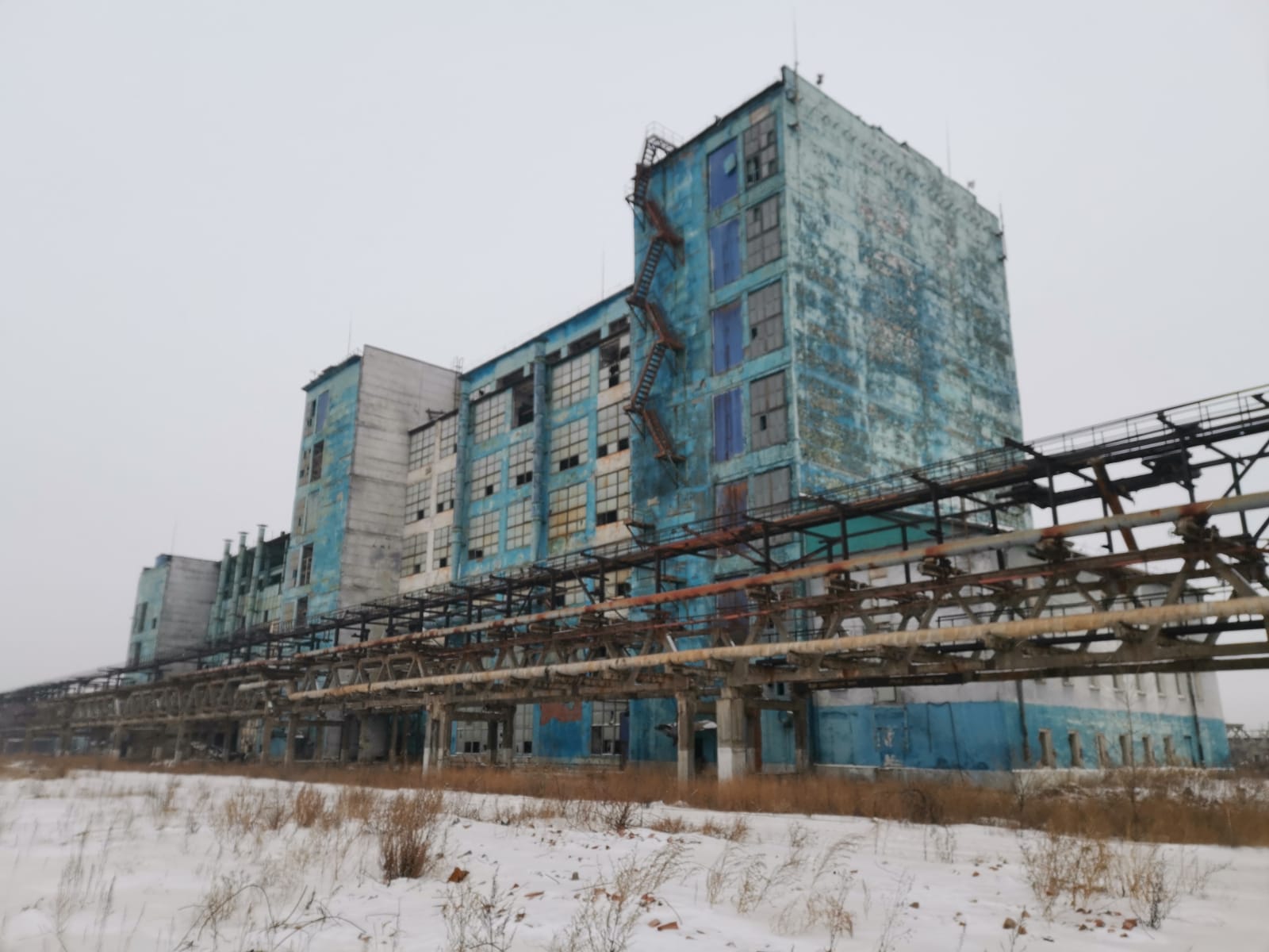 Начался второй этап демонтажных работ на промплощадке "Усольехимпрома"