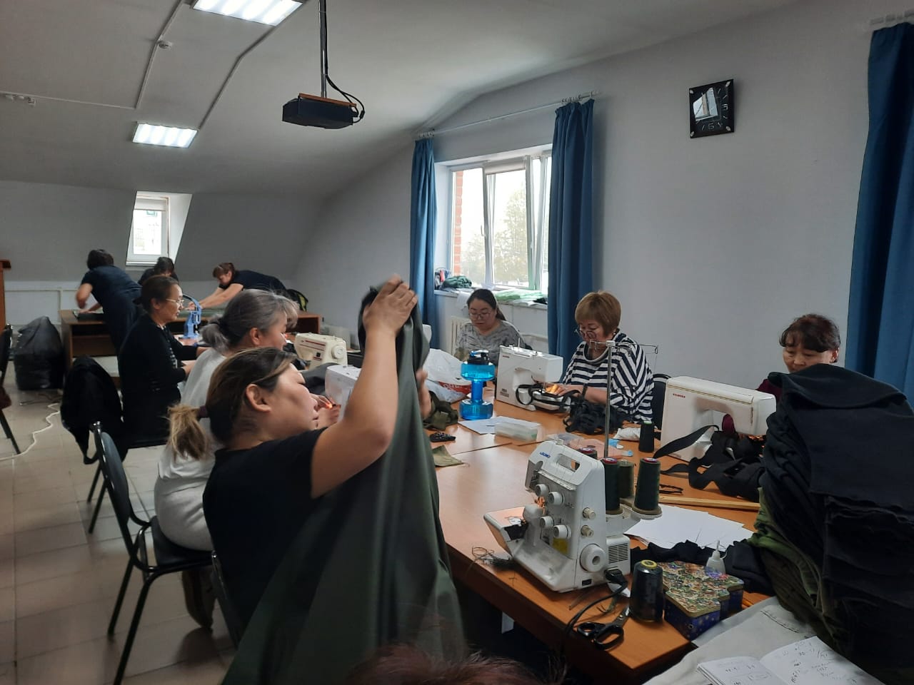Народный швейный цех открылся в Усть-Ордынском Бурятском округе