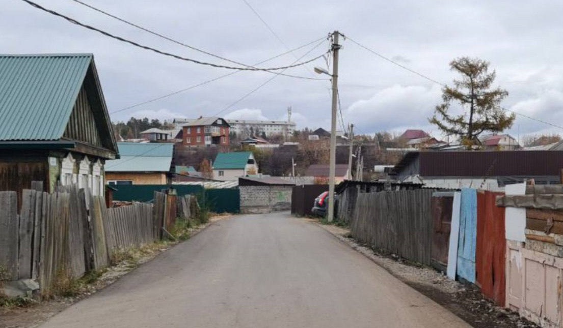 Несколько дорог отремонтировали в частном секторе предместья Рабочее в Иркутске