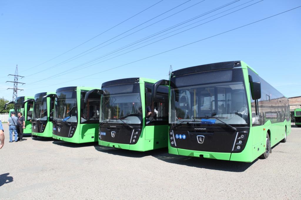 Новые автобусы выходят на линии Иркутска 5 сентября