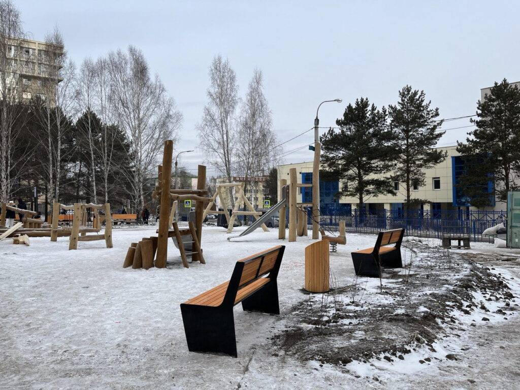Новые скверы в Академгородке и в Пади Долгой в Иркутске не успели сдать в срок