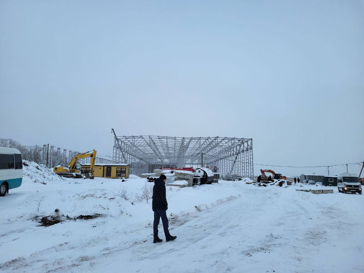 Новые цеха строят на иркутском авиазаводе