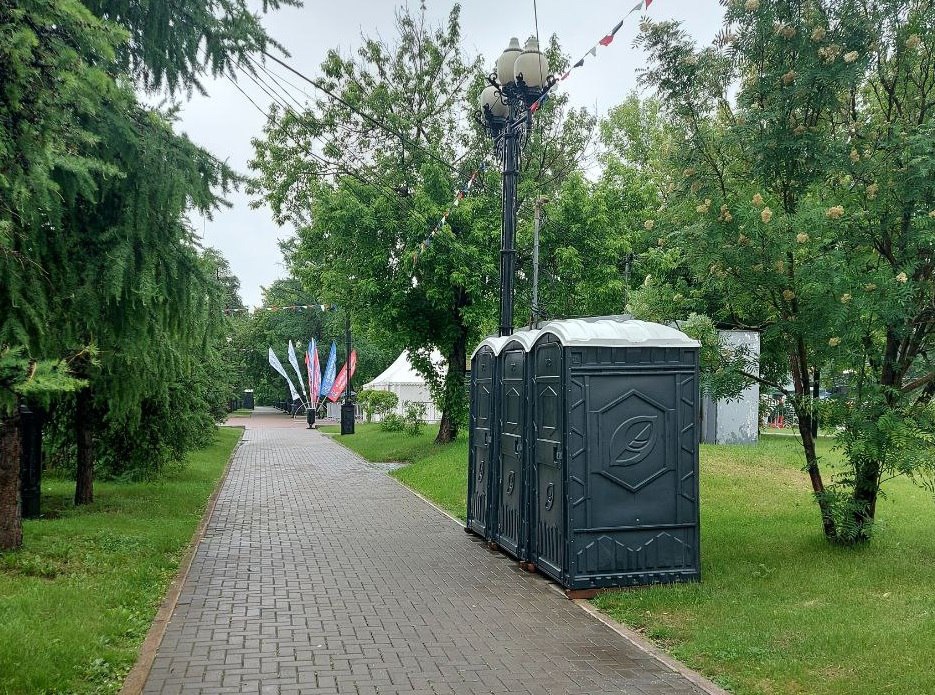 Новые туалетные модули появятся в центре города Иркутска
