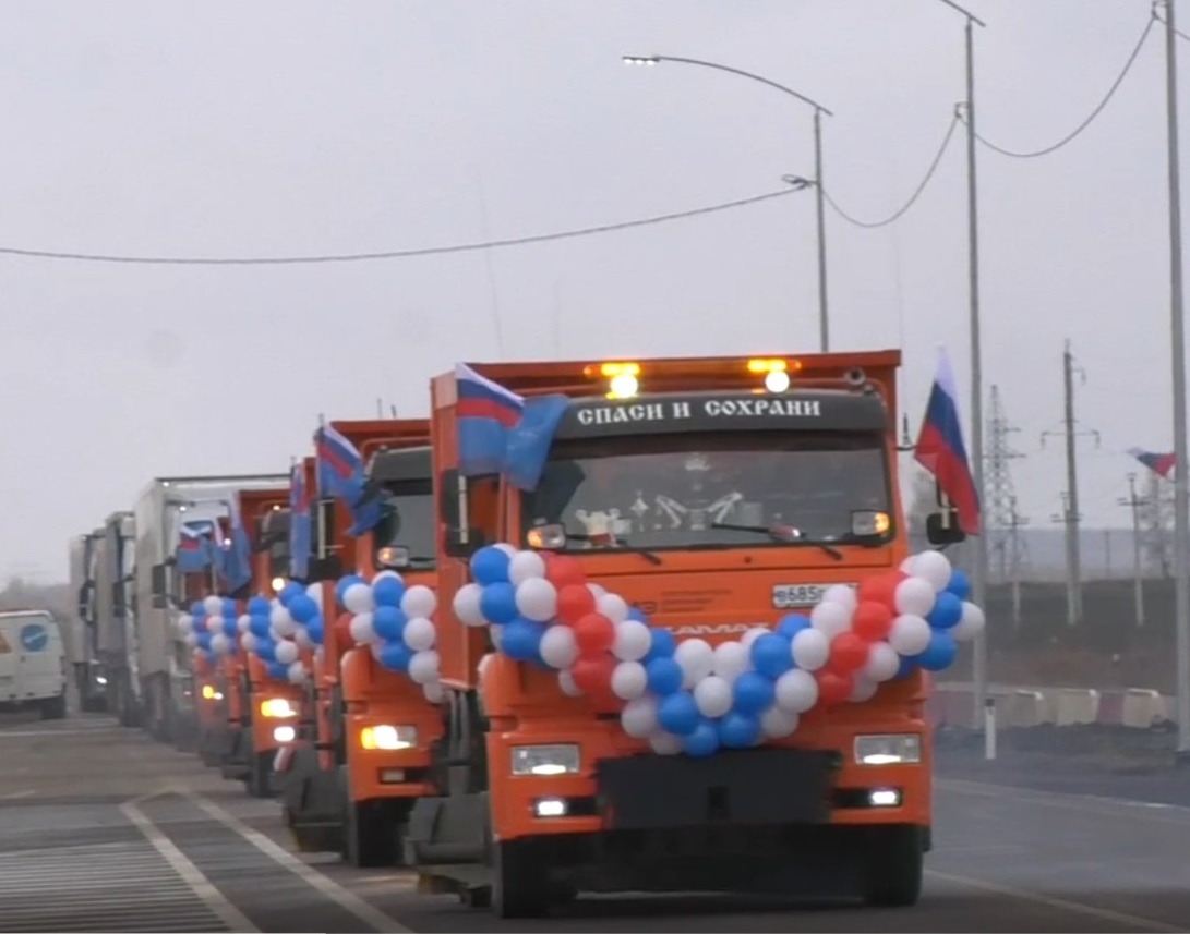 Новый участок трассы "Сибирь" открыли в Иркутской области