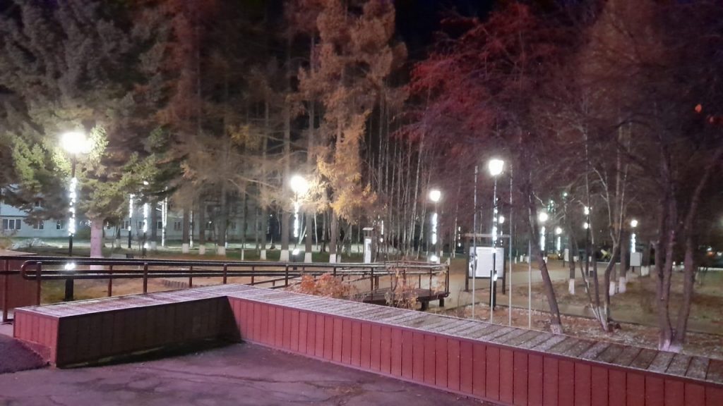 Татьянин сквер заканчивают благоустраивать в Байкальске