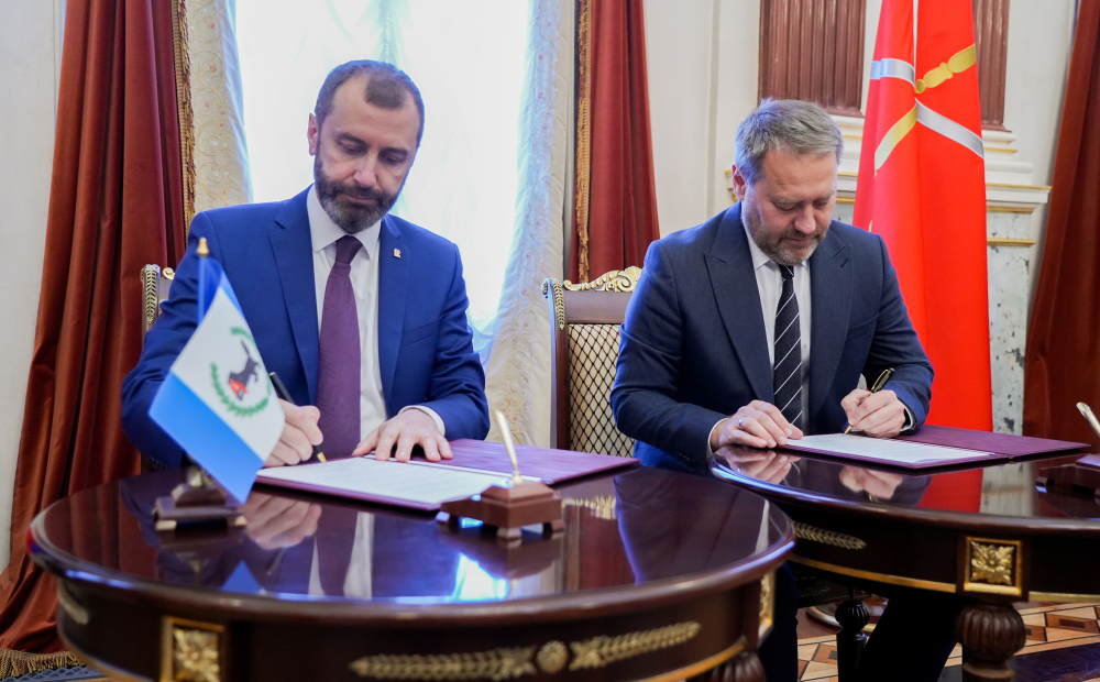 Парламенты Иркутской области и Санкт-Петербурга договорились о сотрудничестве