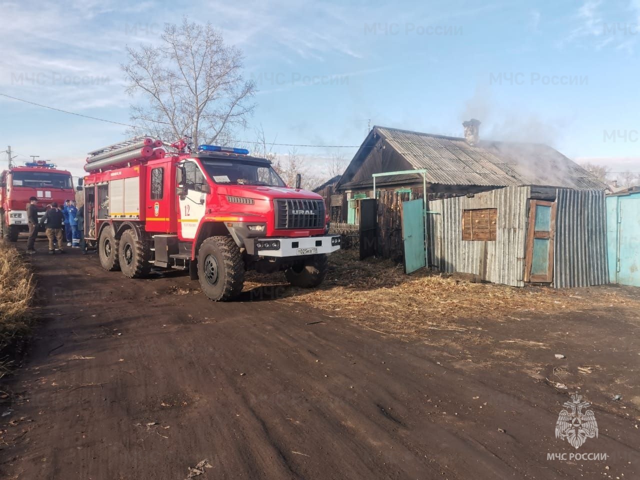 Пенсионер погиб на пожаре в Черемхово