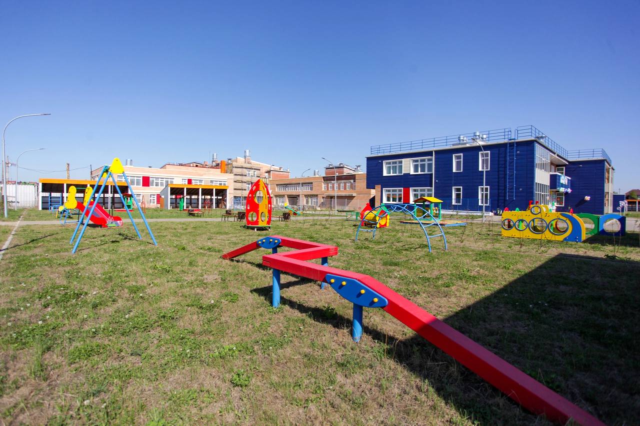 Новый детский сад открыли в микрорайоне Современник
