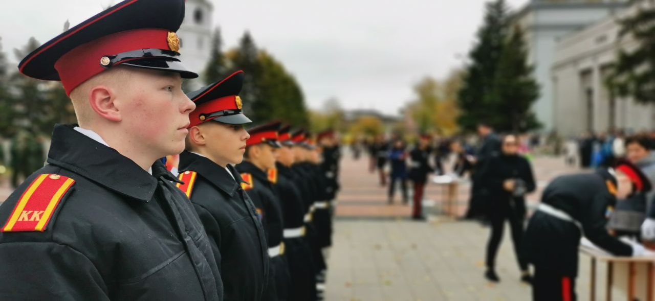 Курсанты кадетских корпусов Иркутской области дали торжественную клятву
