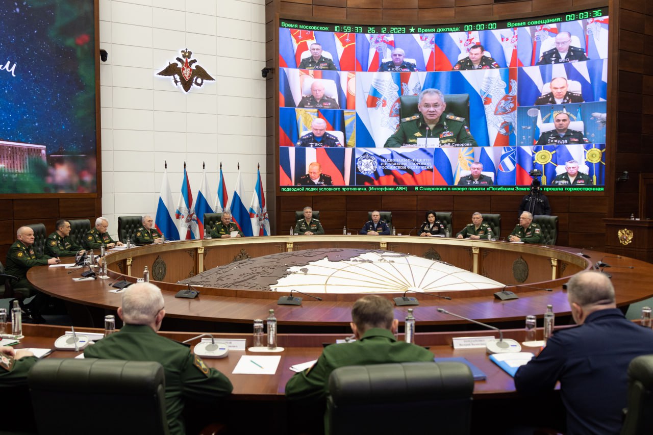 Министр обороны РФ сообщил, что главная задача 2023 года по срыву контрнаступления ВСУ выполнена