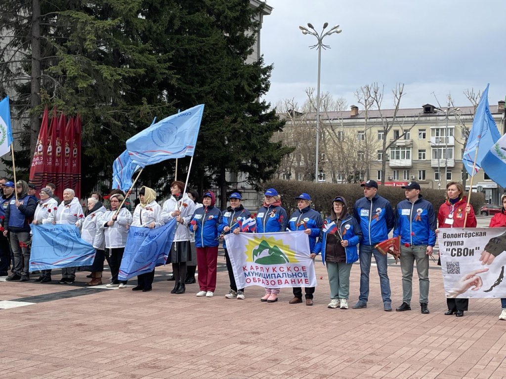 Автопробег, посвященный Дню Победы, проходит по Иркутской области