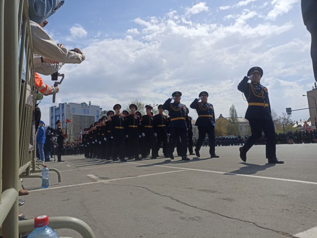 Парад Победы прошел в Иркутске