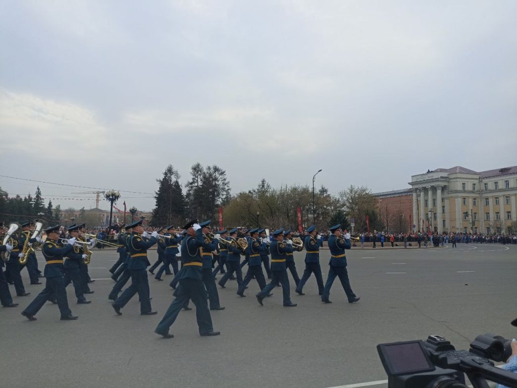 Парад Победы прошел в Иркутске