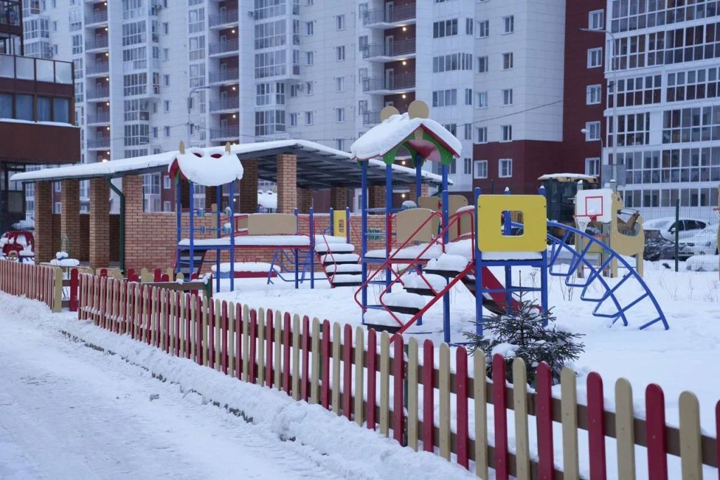 Губернатор посетил новый детский сад в микрорайоне Нижняя Лисиха в Иркутске
