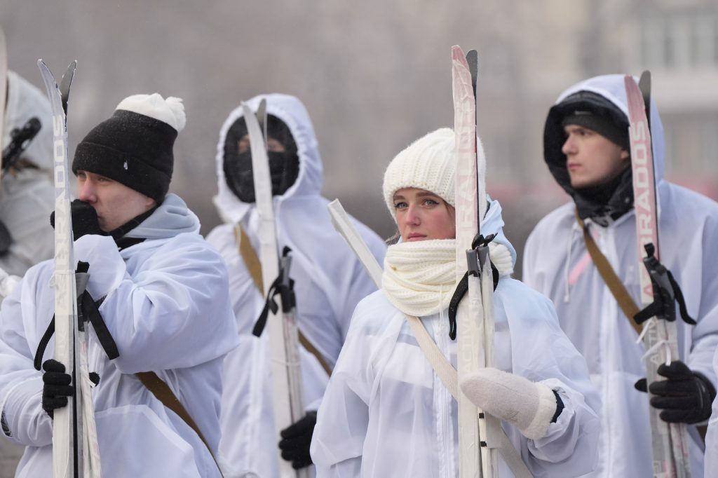 Торжественный митинг, посвященный памяти Афанасия Белобородова, прошел в Иркутске