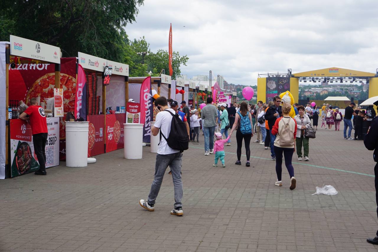 В Иркутске проходит гастрономический фестиваль "Сытый Бабр". Фото