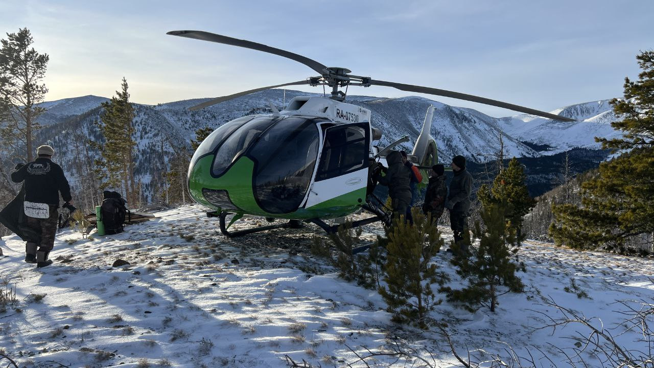 В поисках оленей по Хамар-Дабану