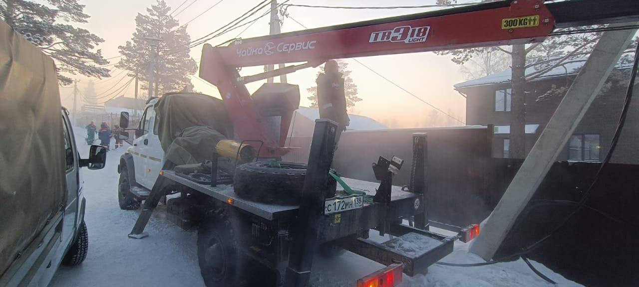 ИЭСК устранила аварию на чужих сетях, оставившую без света дачный кооператив в Маркова