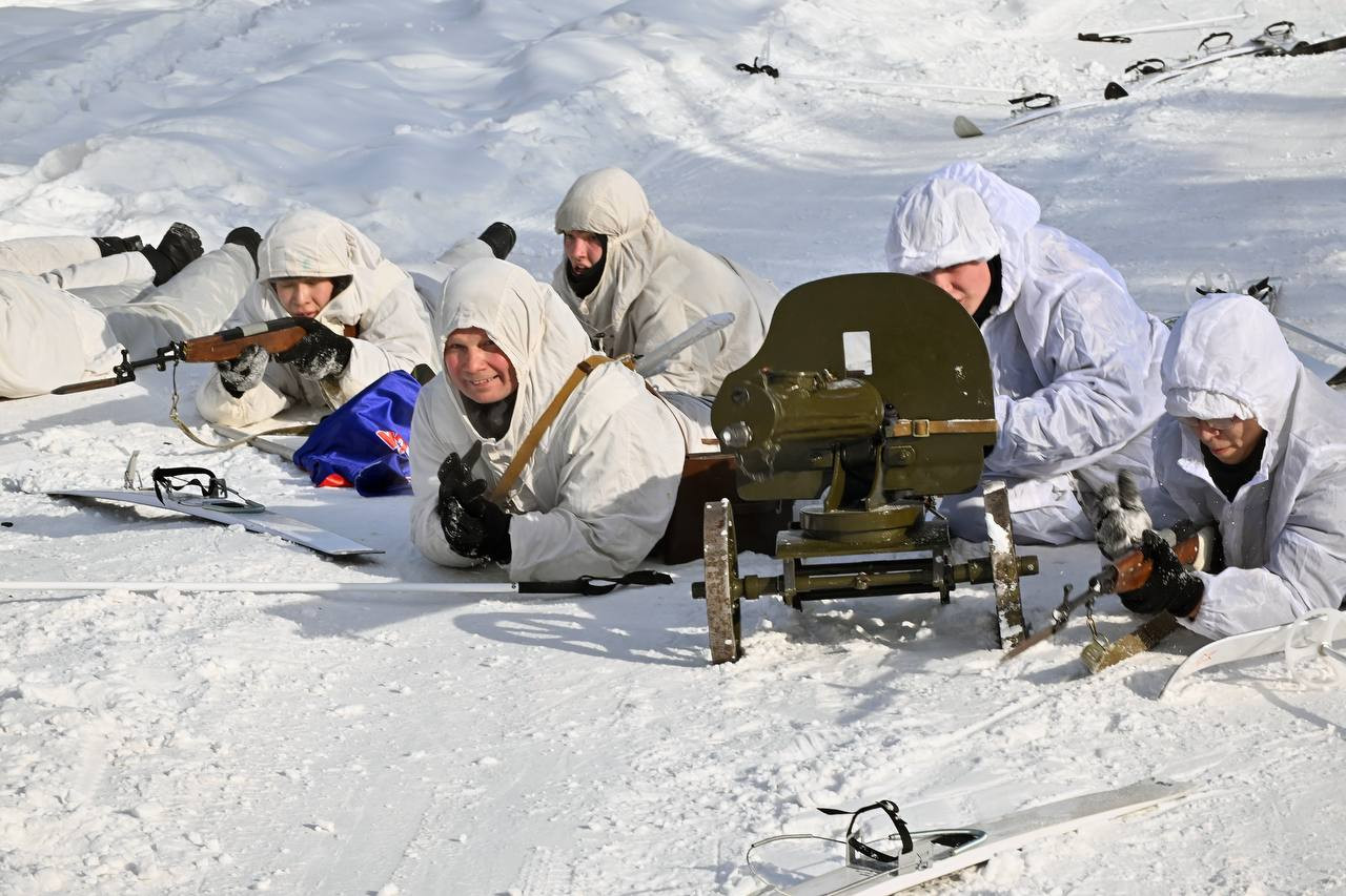 Ледовый переход и реконструкцию боя провели в память о Белобородове в Иркутске