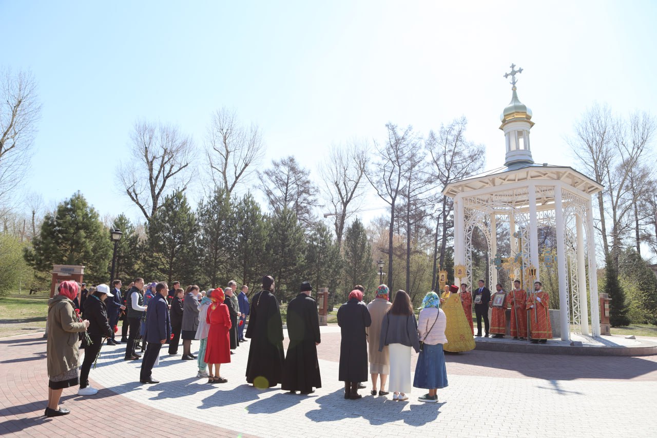 В Иркутске верующие прошли крестным ходом по Иерусалимской горе