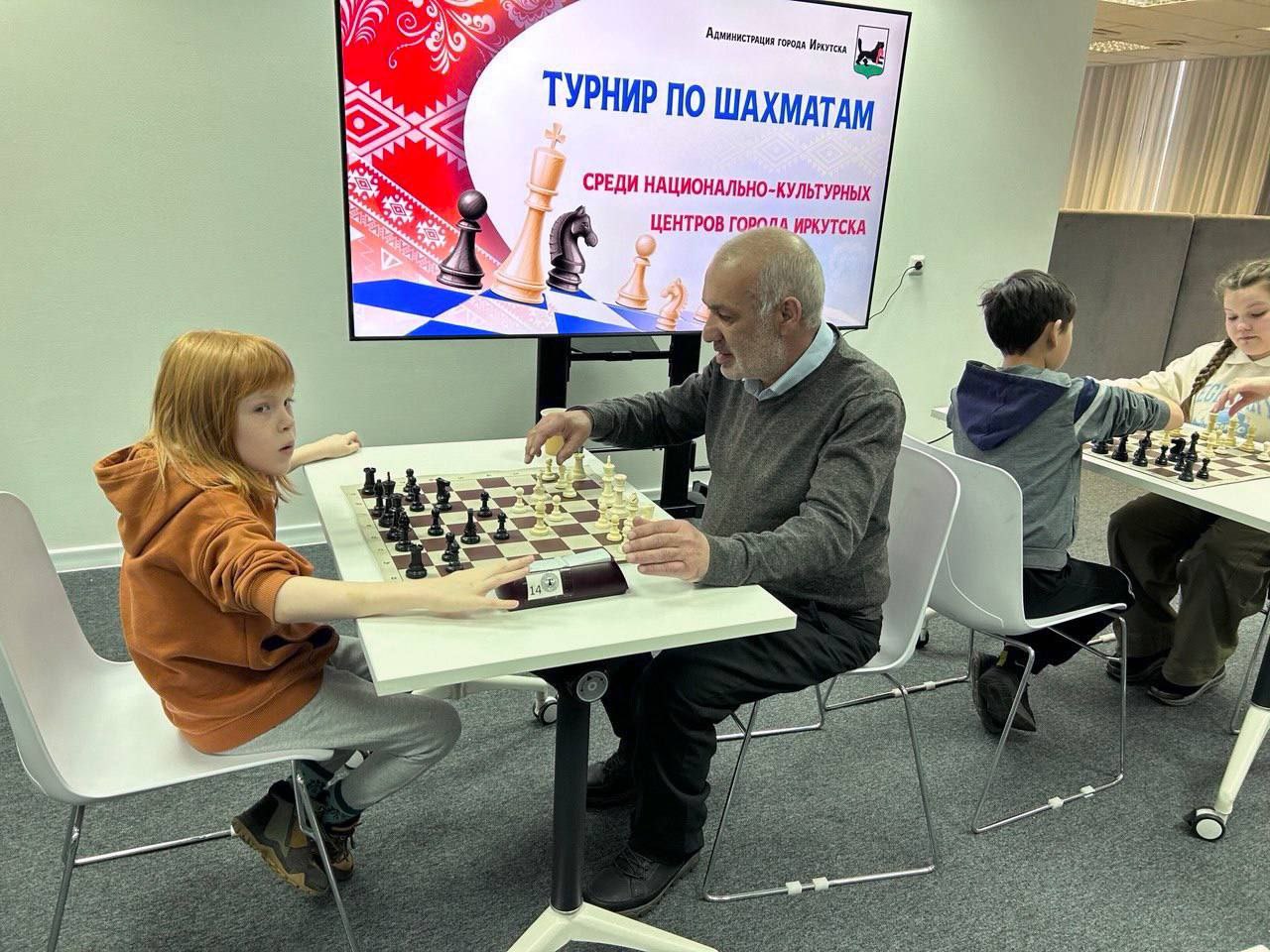 Турнир по быстрым шахматам прошел в Иркутске