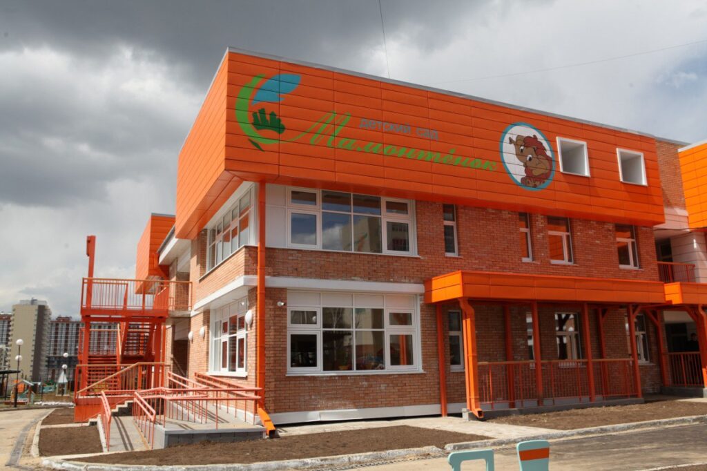 Новые блок для школы №57 и детский сад откроют в иркутском Ново-Ленино в этом году