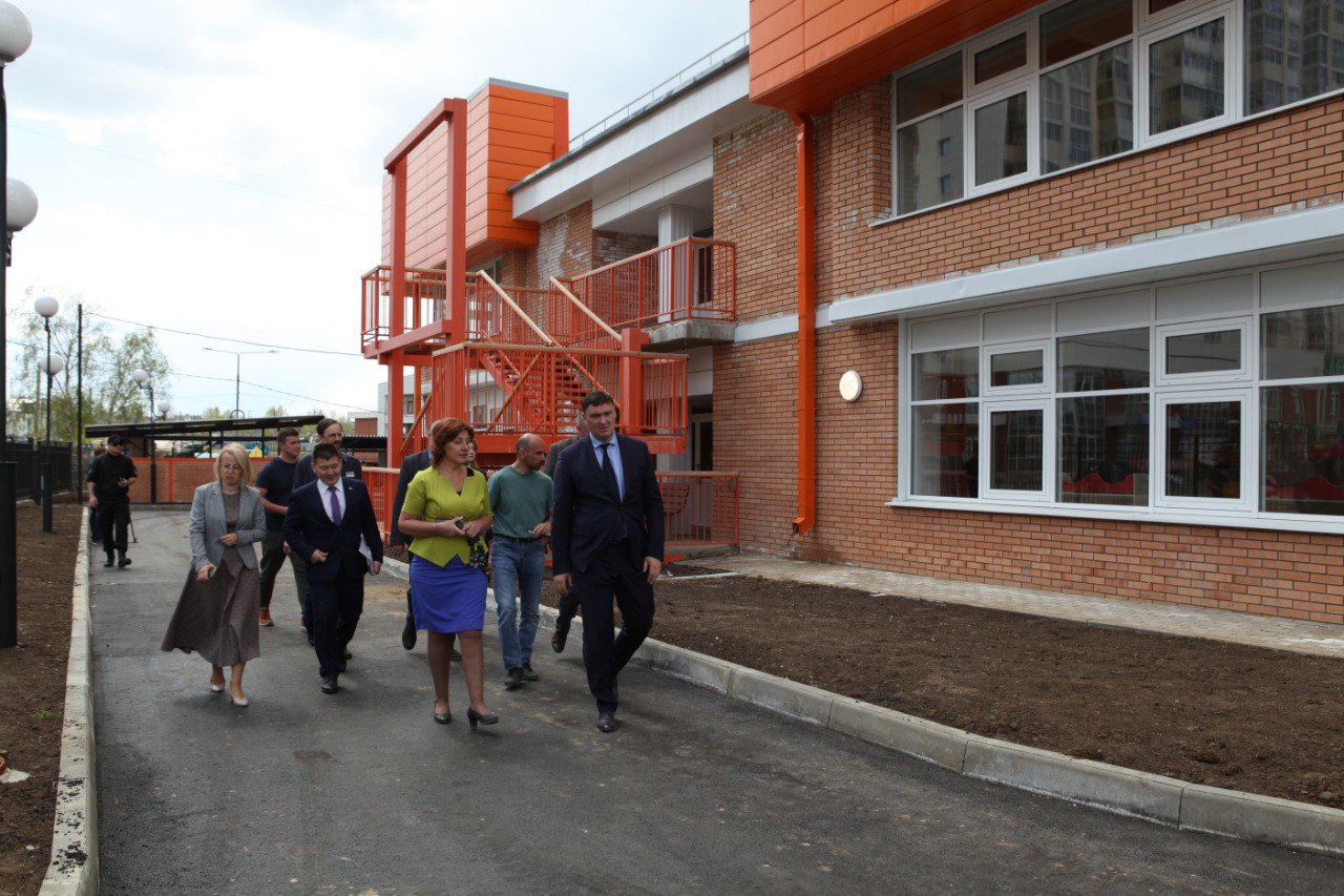Новые блок для школы №57 и детский сад откроют в иркутском Ново-Ленино в этом году