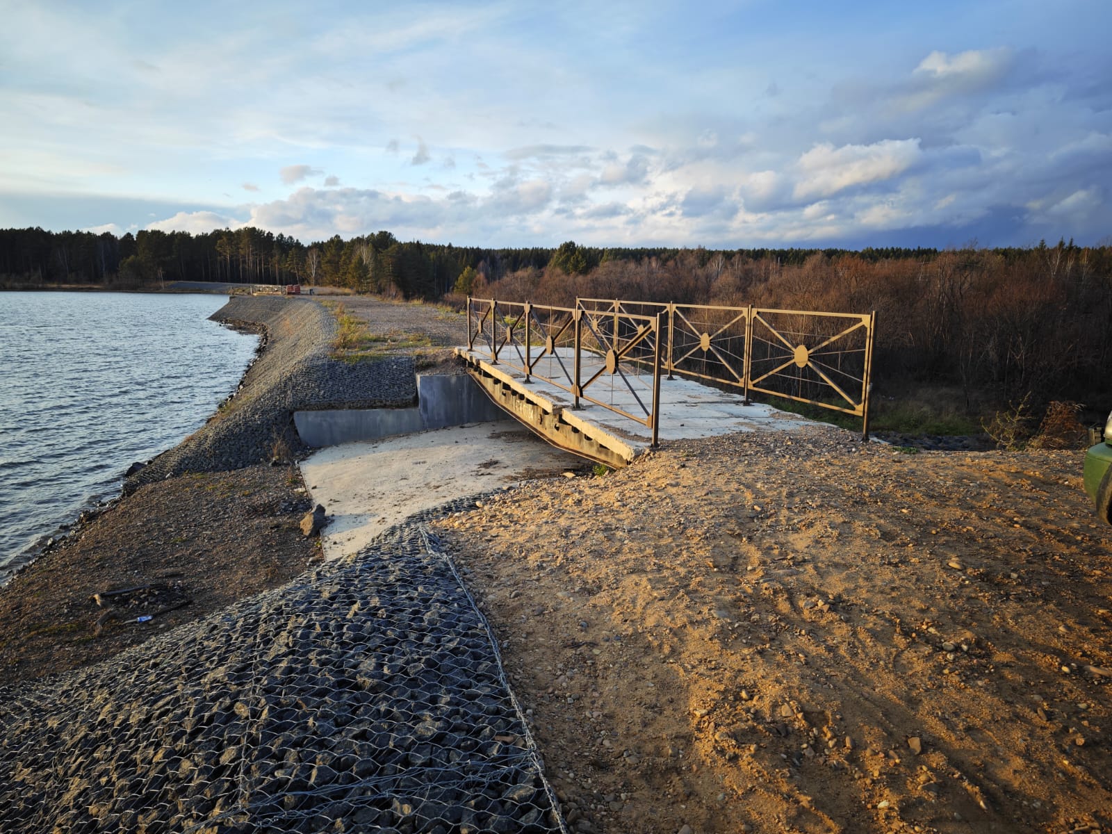 Плотину капитально отремонтировали на реке Тайшетка в Иркутской области