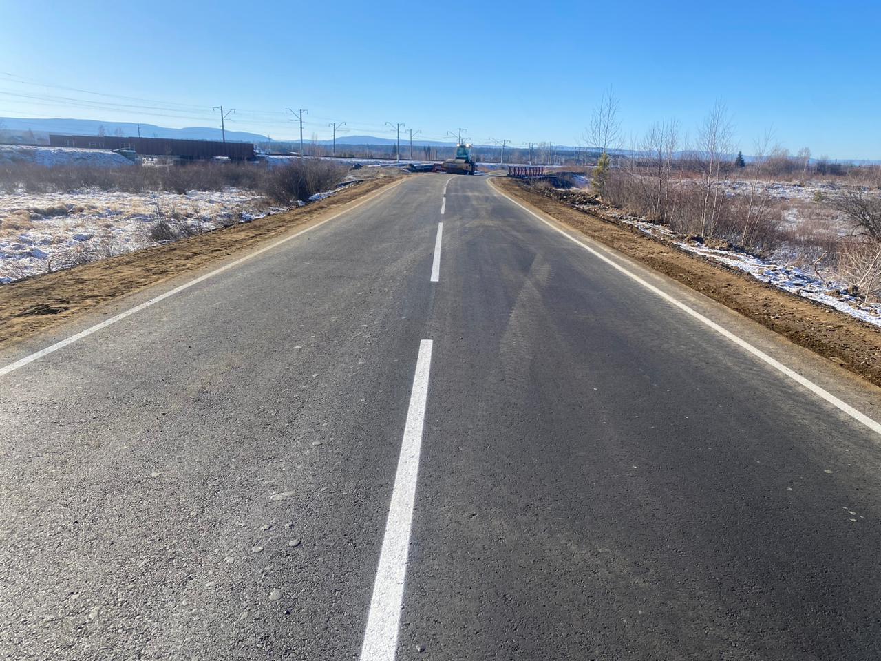 Подъезд к поселку Шумский и участок дороги Нижнеудинск — Порог отремонтировали в Иркутской области