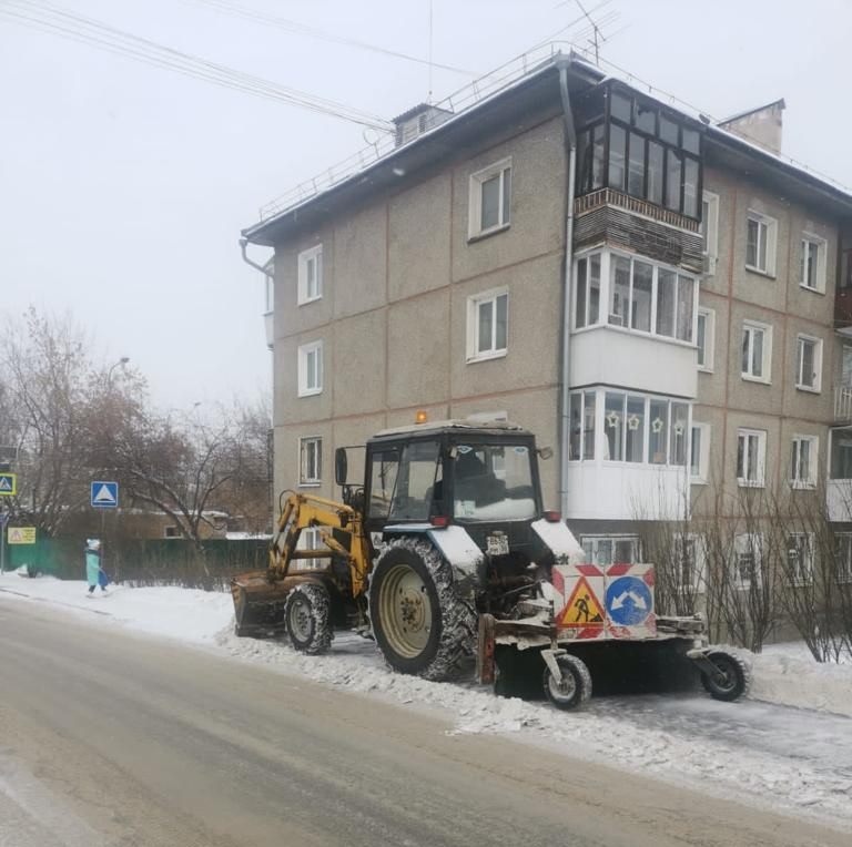 Подрядчиков будут штрафовать за плохую уборку снега в Иркутске