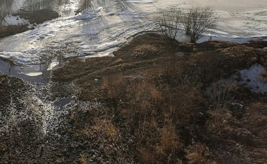 Подтопление талыми водами произошло в городе Зиме Иркутской области