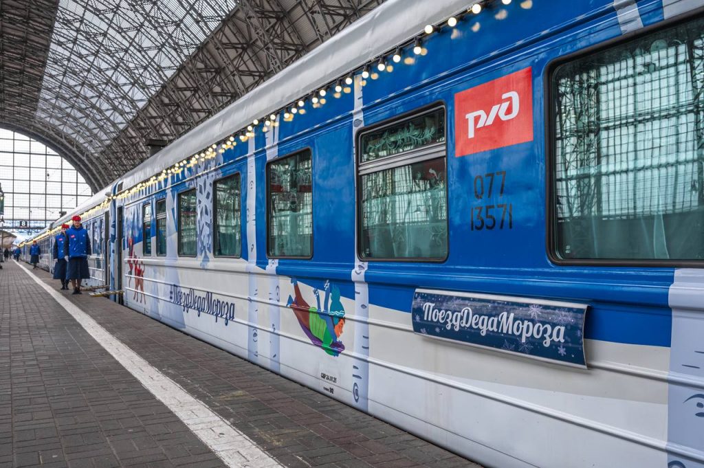 Поезд Деда Мороза приедет в Иркутск 14 декабря