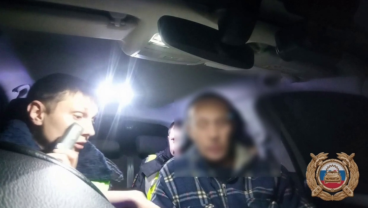 В Приангарье водителя семь раз поймали на пьяной езде