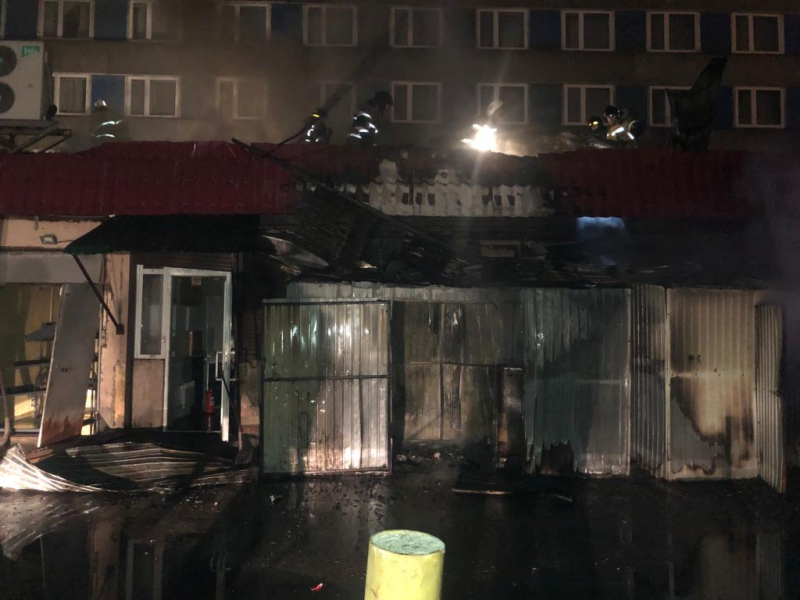 Полиция задержала предполагаемого виновника пожара в гостинице «Ангара» в Иркутске