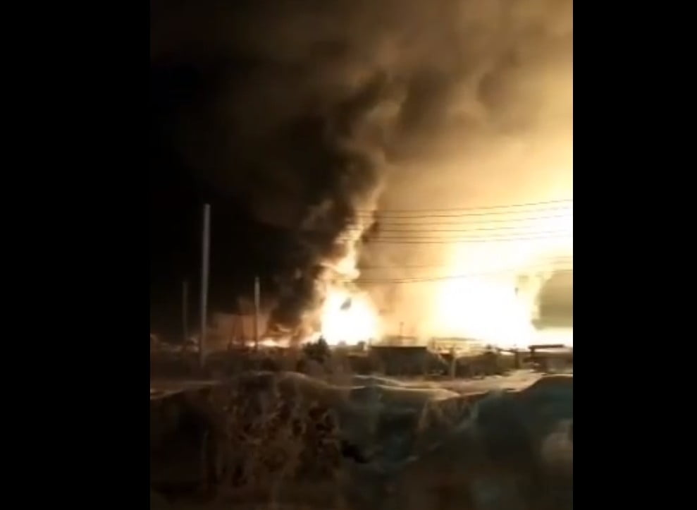 Пожар произошел на нефтегазоконденсатном месторождении в Усть-Кутском районе