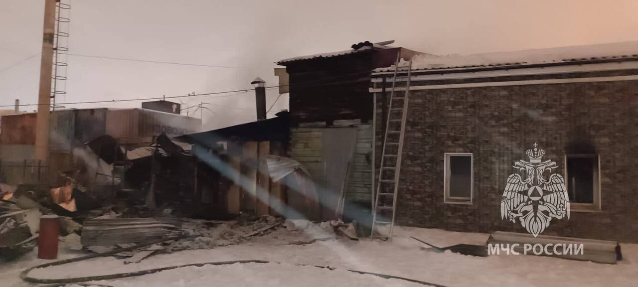Пожар в кафе в центре Иркутска ликвидировали