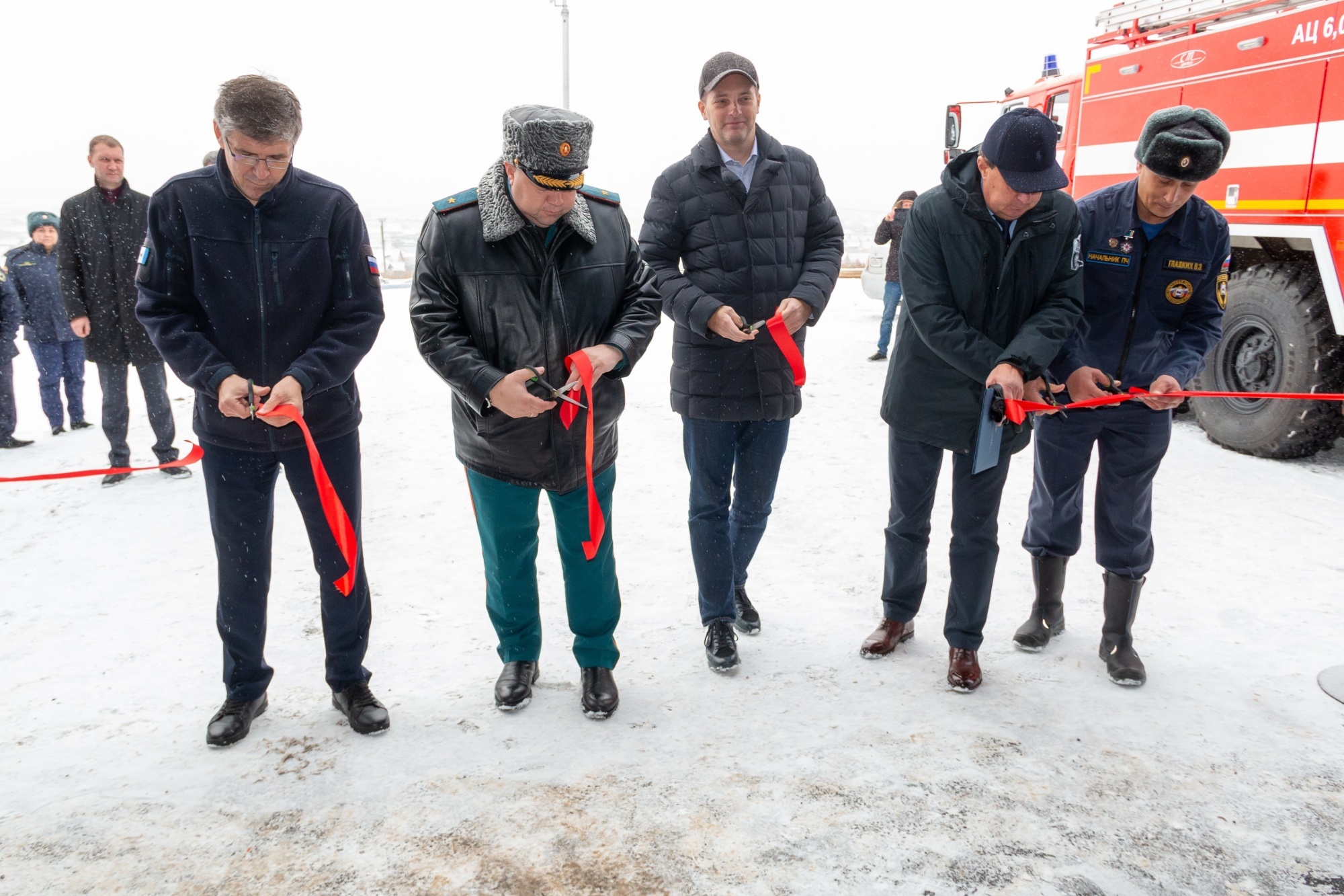 Пожарную часть открыли в деревне Грановщина Иркутского района