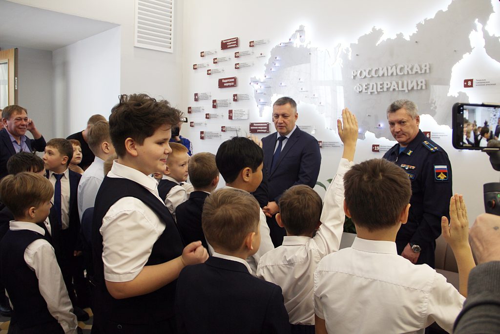 В Иркутске к открытию готовят объекты комплекса Суворовского училища